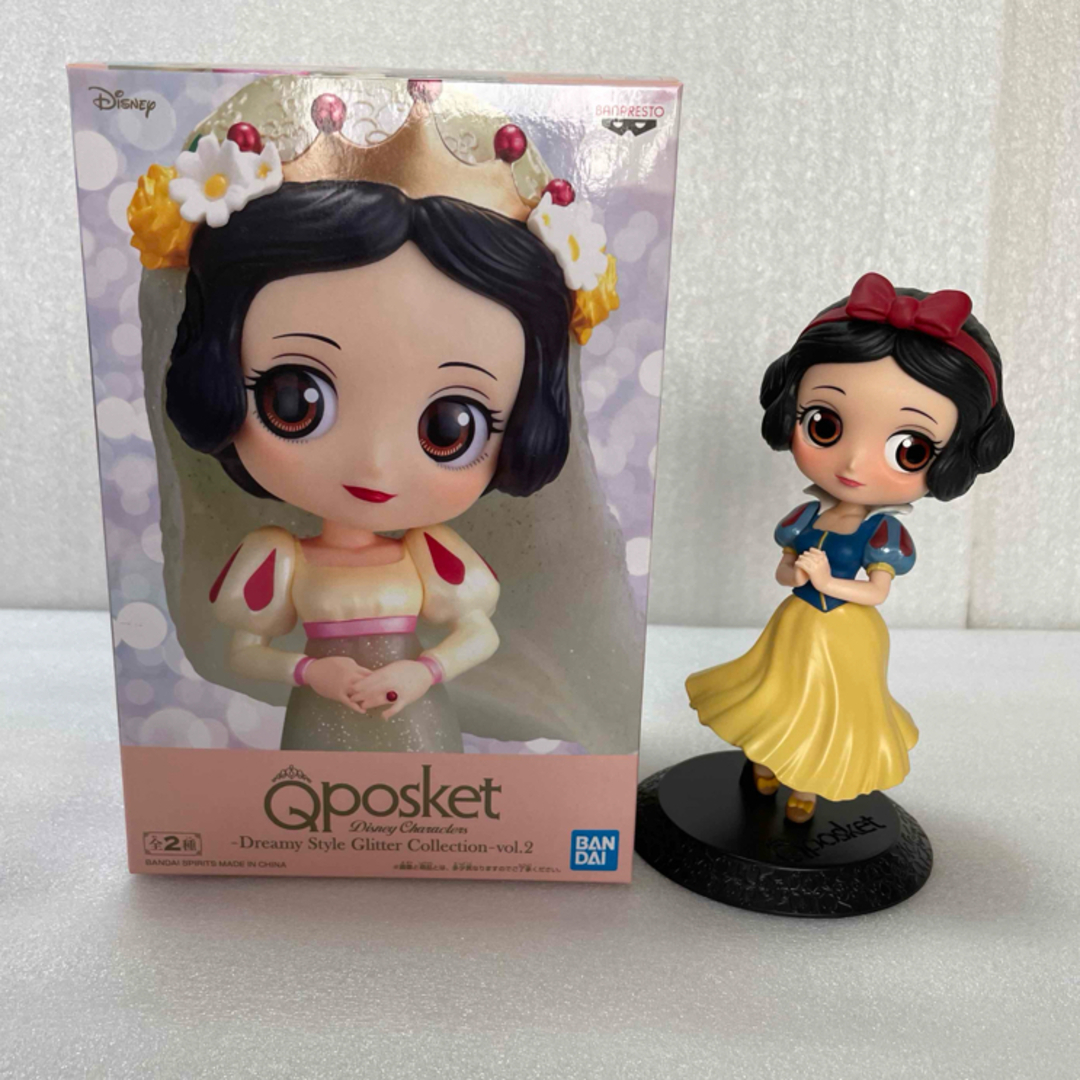 Disney(ディズニー)のQposketディズニー ＊ 白雪姫フィギュア 2 体セット エンタメ/ホビーのフィギュア(アニメ/ゲーム)の商品写真