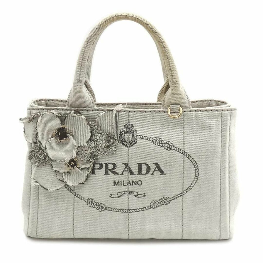 PRADA - プラダ バッグ PRADA キャンバス カナパ フラワー 2WAY ...