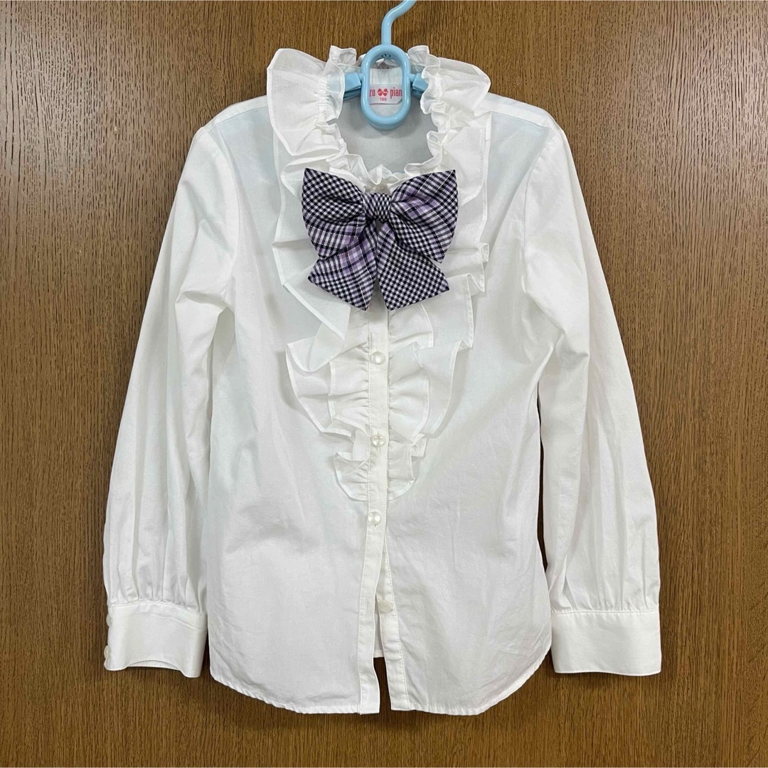 mezzo piano(メゾピアノ)のメゾピアノ スーツ 130 mezzo piano キッズ/ベビー/マタニティのキッズ服女の子用(90cm~)(ドレス/フォーマル)の商品写真