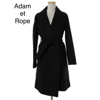 アダムエロぺ(Adam et Rope')のAdam et Rope アンゴラ混ウールコート(ロングコート)