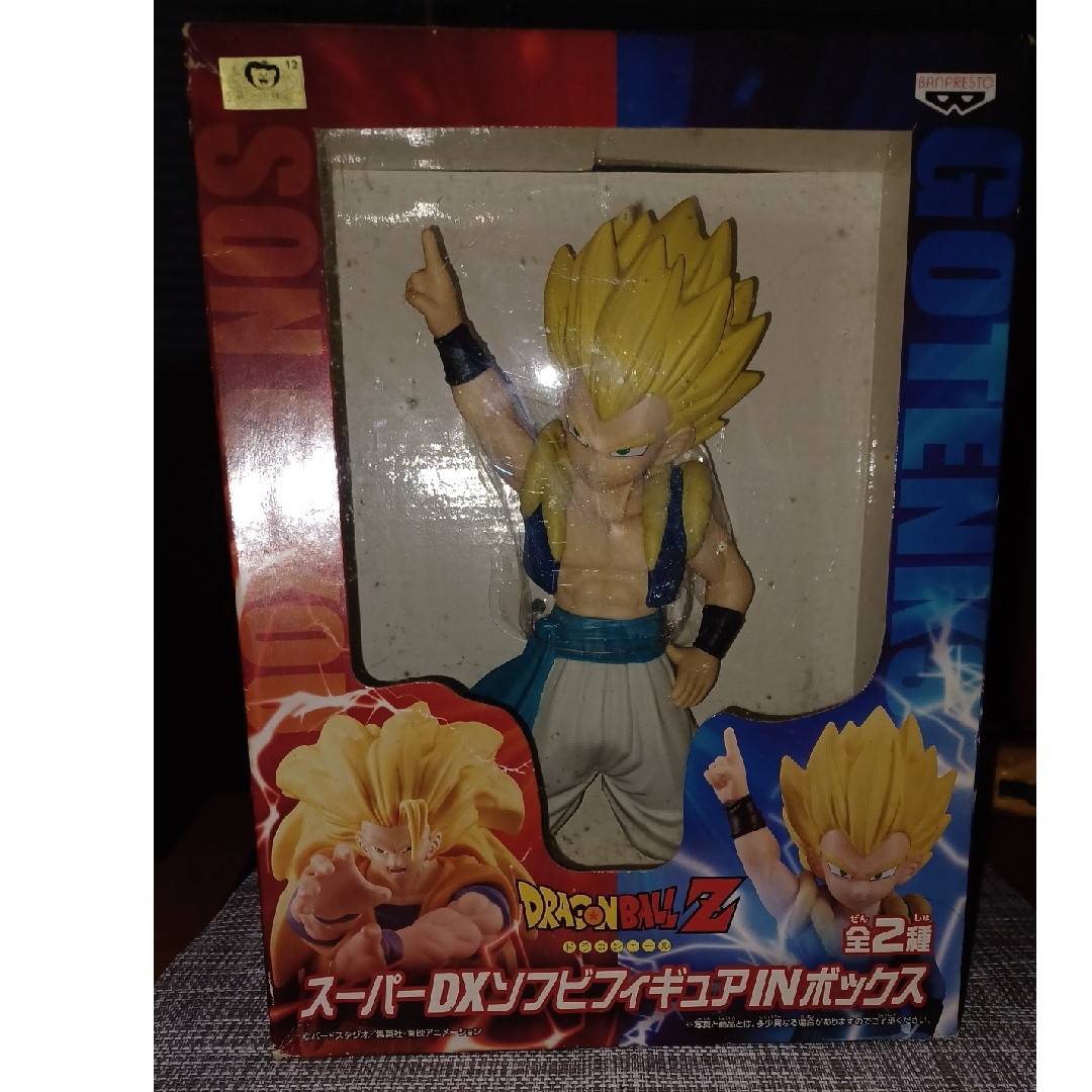 BANPRESTO(バンプレスト)のドラゴンボールZスーパーDXソフビフィギュアINボックススーパーサイヤゴテンクス エンタメ/ホビーのフィギュア(アニメ/ゲーム)の商品写真