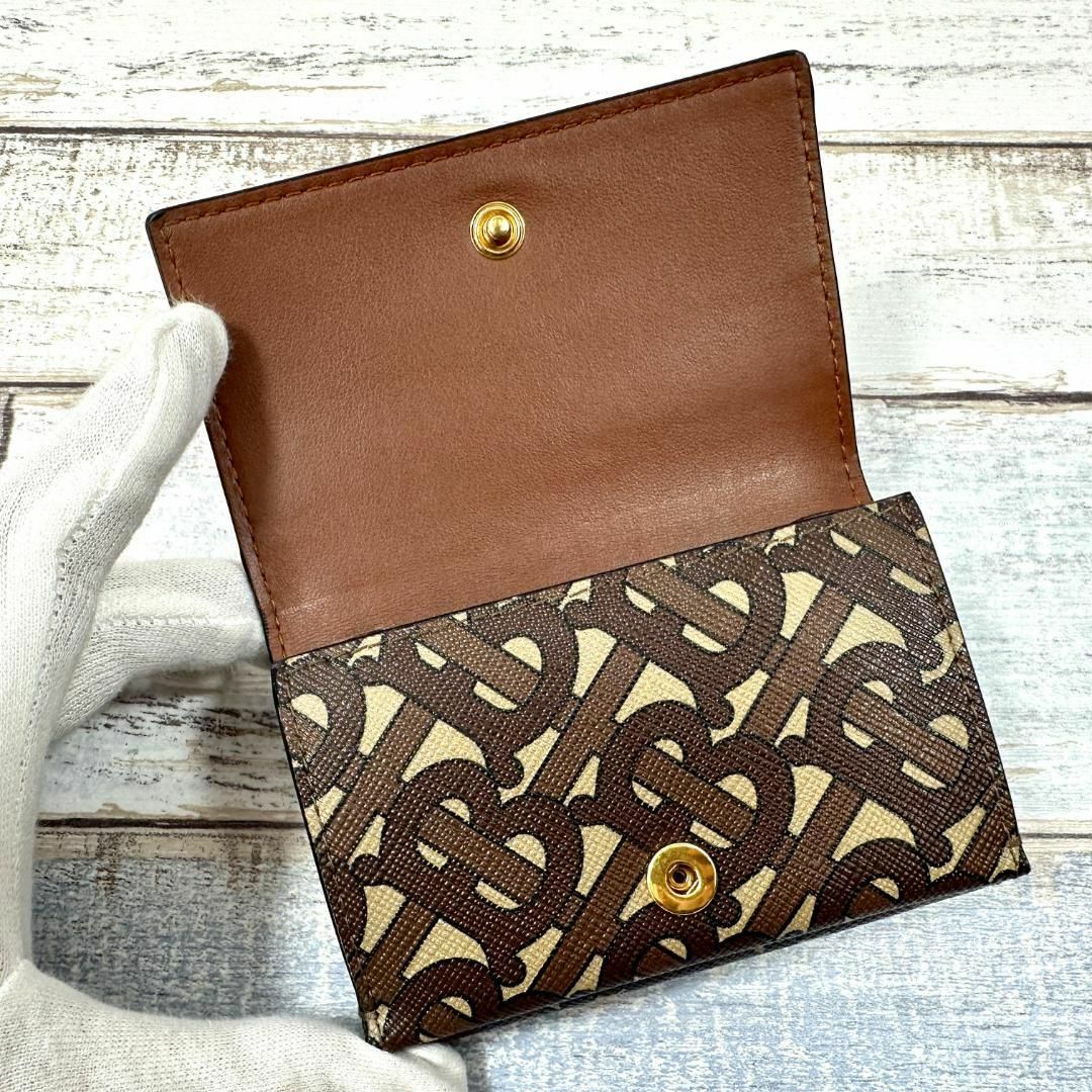 BURBERRY バーバリー TBロゴ 3つ折り財布 コンパクトウォレット BURBERRY バーバリー TBロゴ 3つ折り財布 コンパクトウォレット