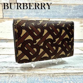 バーバリー(BURBERRY)のBURBERRY　バーバリー　TBロゴ　3つ折り財布　コンパクトウォレット(財布)