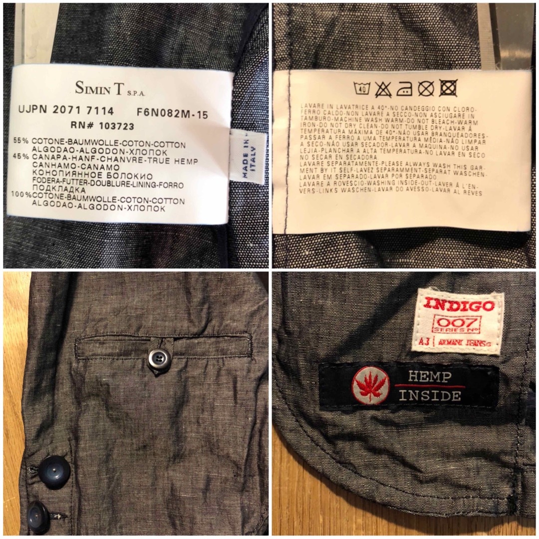 ARMANIJEANSARMANI JEANS  テーラードジャケット【訳あり新品】