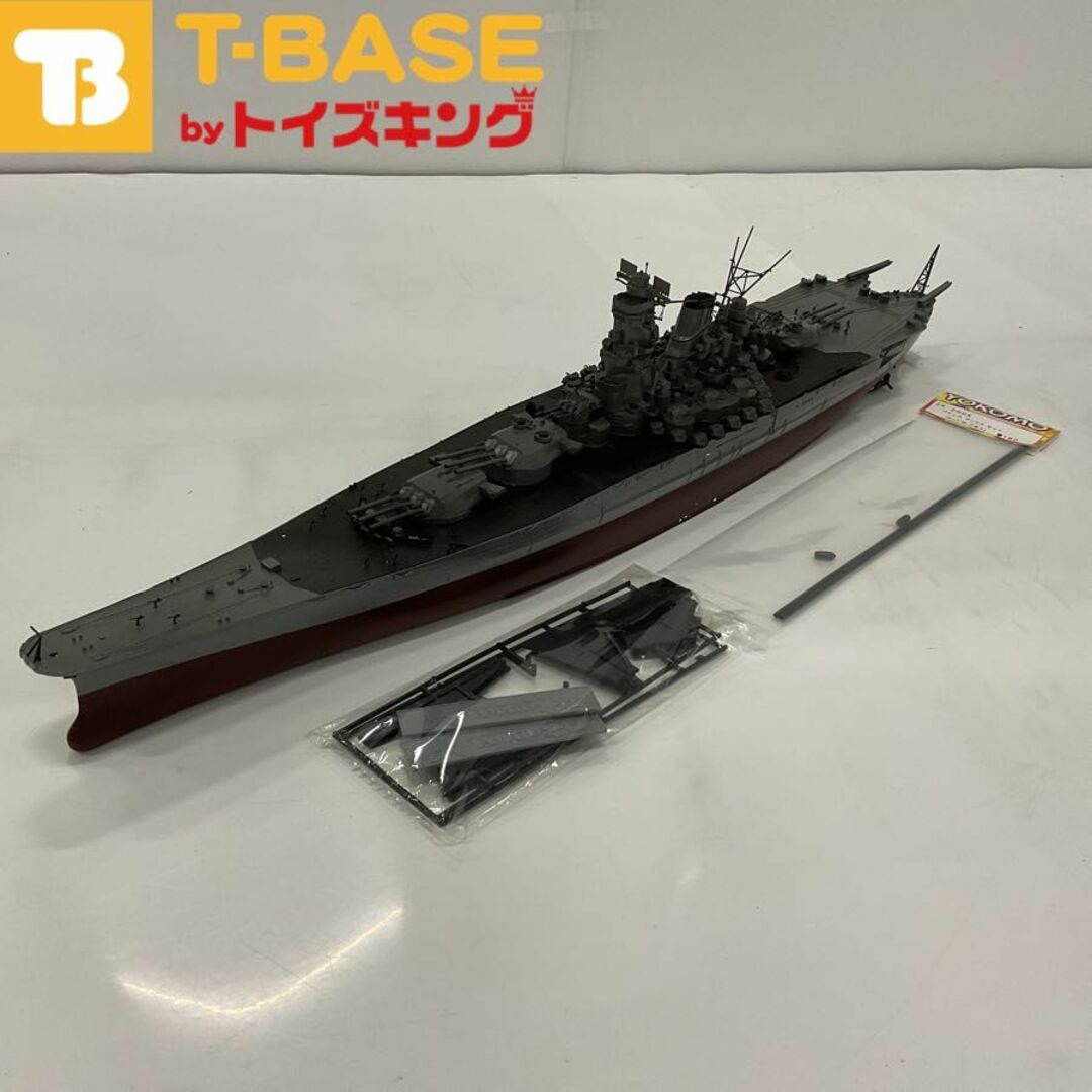 完成品 TAMIYA タミヤ 1/350 RC 日本海軍戦艦 大和 Futaba MC230CR フタバ ブラシモーター スピードコントローラー アンプ 受信機 レシーバー R142JE YOKOMO ヨコモ ZR-200A ブラックアンテナセット 付属 エンタメ/ホビーのおもちゃ/ぬいぐるみ(ホビーラジコン)の商品写真