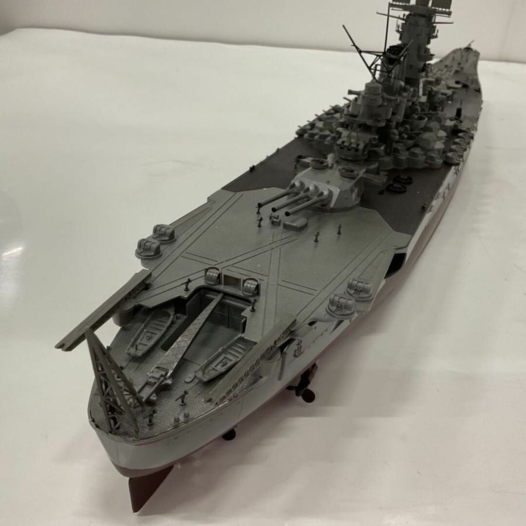 完成品 TAMIYA タミヤ 1/350 RC 日本海軍戦艦 大和 Futaba MC230CR フタバ ブラシモーター スピードコントローラー アンプ 受信機 レシーバー R142JE YOKOMO ヨコモ ZR-200A ブラックアンテナセット 付属 エンタメ/ホビーのおもちゃ/ぬいぐるみ(ホビーラジコン)の商品写真