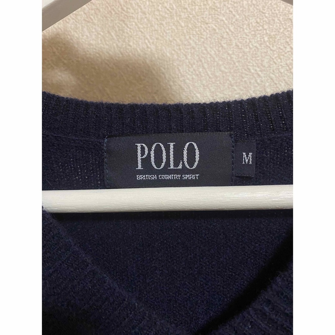 POLO（RALPH LAUREN）(ポロ)のPolo ニットベスト レディースのトップス(ニット/セーター)の商品写真