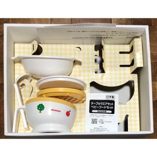 ミキハウス(mikihouse)の【新品未使用】※一部のみ　ミキハウス　テーブルウェアセット(離乳食器セット)