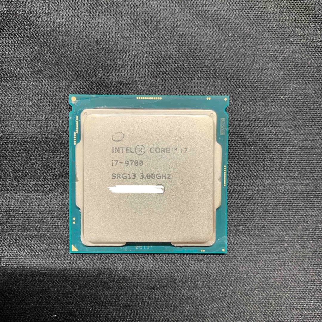動作確認済み】Intel core i7-9700 CPUの通販 by kei12514's shop|ラクマ