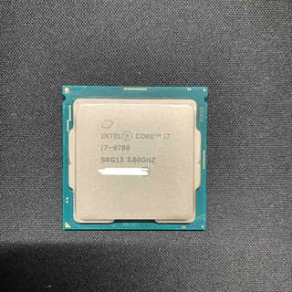 【動作確認済み】Intel core i7-9700 CPU