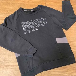 プーマ(PUMA)のPUMA キッズトレーナー　黒　140cm(Tシャツ/カットソー)