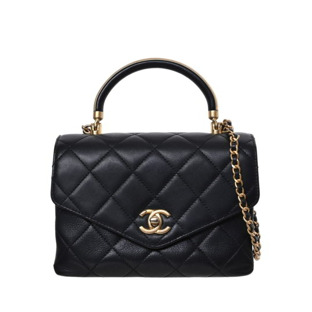 CHANEL マトラッセ ラムスキン 2way ショルダー バッグKL4BKSUK11