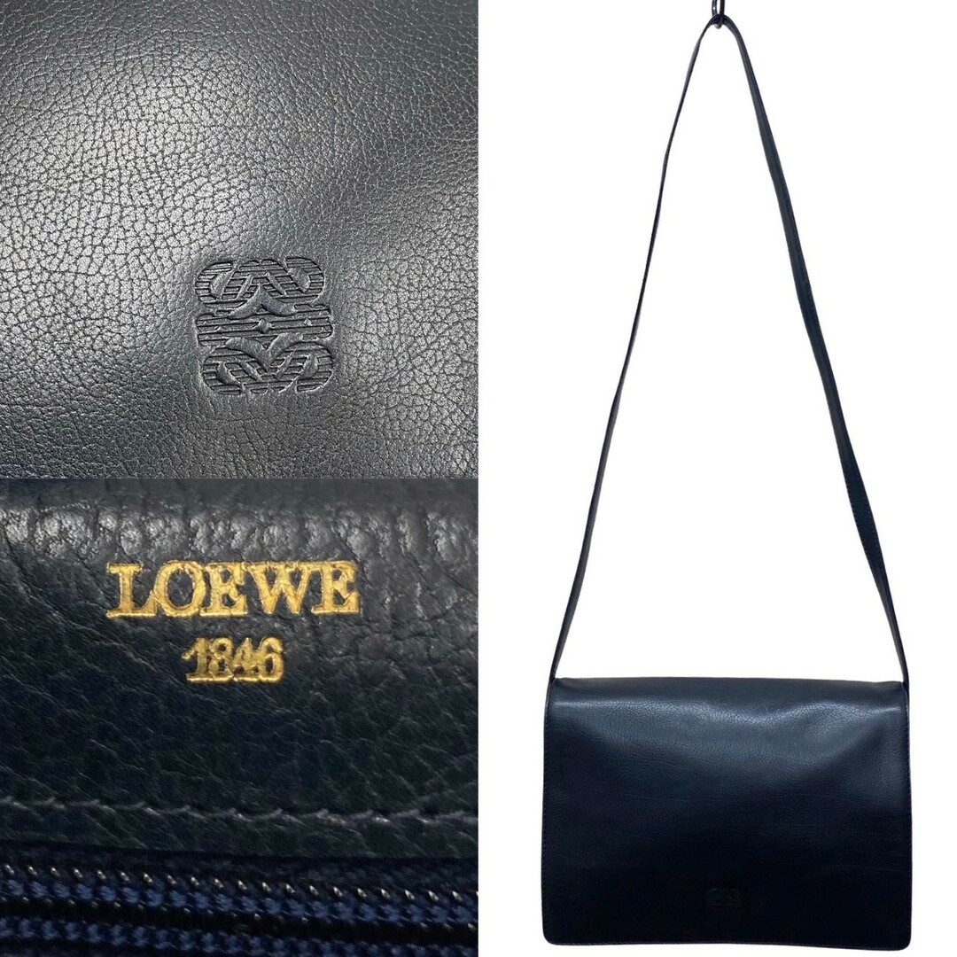 LOEWE - 極 美品 希少品 LOEWE ロエベ ヴィンテージ アナグラム ロゴ ...