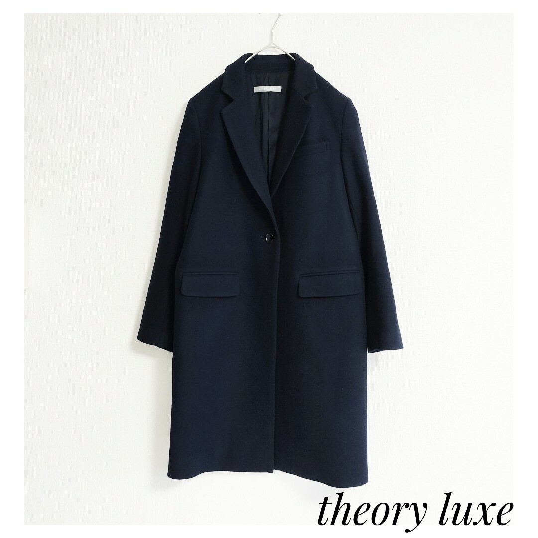 Theory luxe ウールストレッチコート