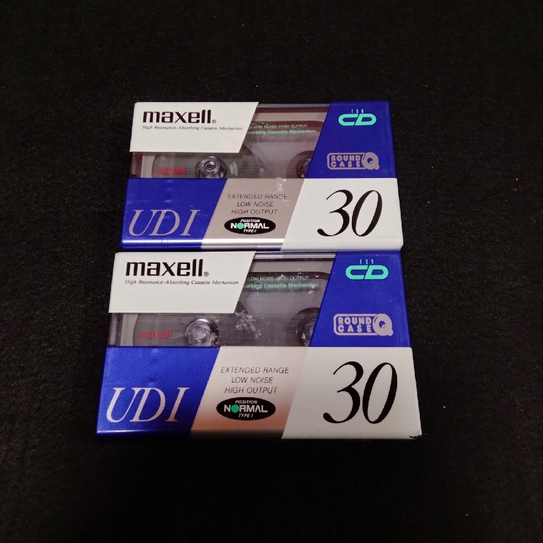 maxell(マクセル)の新品未開封品カセットテープ　maxell　AXIA スマホ/家電/カメラのオーディオ機器(その他)の商品写真