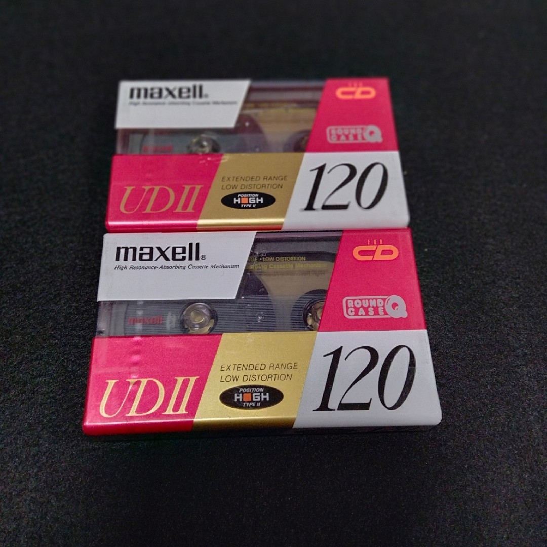 maxell(マクセル)の新品未開封品カセットテープ　maxell　AXIA スマホ/家電/カメラのオーディオ機器(その他)の商品写真