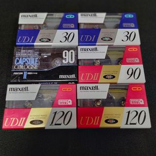 マクセル(maxell)の新品未開封　maxellカセットテープ　6本(その他)