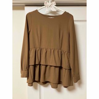 Sono - 新品 Sono ラッフル フリル ブラウス ライトグリーン 日本製の