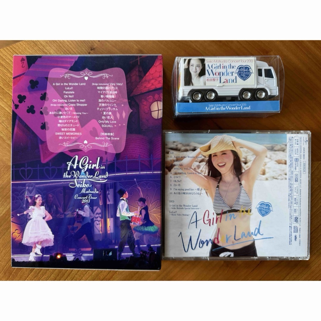 松田聖子　2013年CD &コンサートDVD ツアートラックセット エンタメ/ホビーのDVD/ブルーレイ(ミュージック)の商品写真