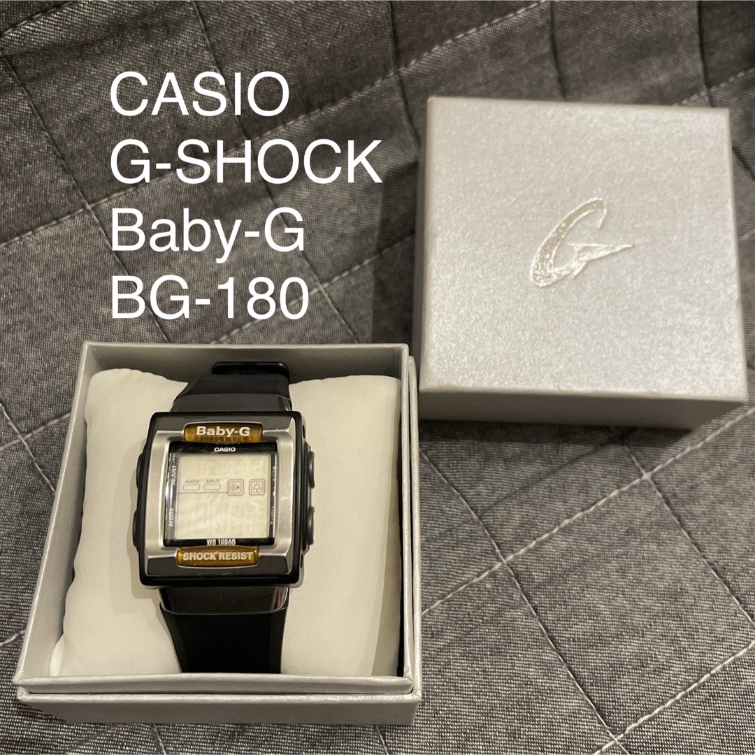 Baby-G(ベビージー)のCASIO カシオ G-SHOCK Baby-G BG-180 時計 動作未確認 メンズの時計(腕時計(デジタル))の商品写真