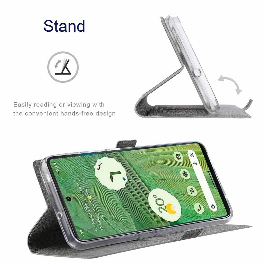 【スタイル:グレーー横マグ】Smartist ViLi Galaxy S22 U スマホ/家電/カメラのスマホアクセサリー(その他)の商品写真