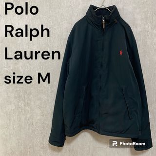 ポロラルフローレン(POLO RALPH LAUREN)のポロラルフローレン 肉厚ナイロンジャケット 裏地フリース フード付 M(ナイロンジャケット)