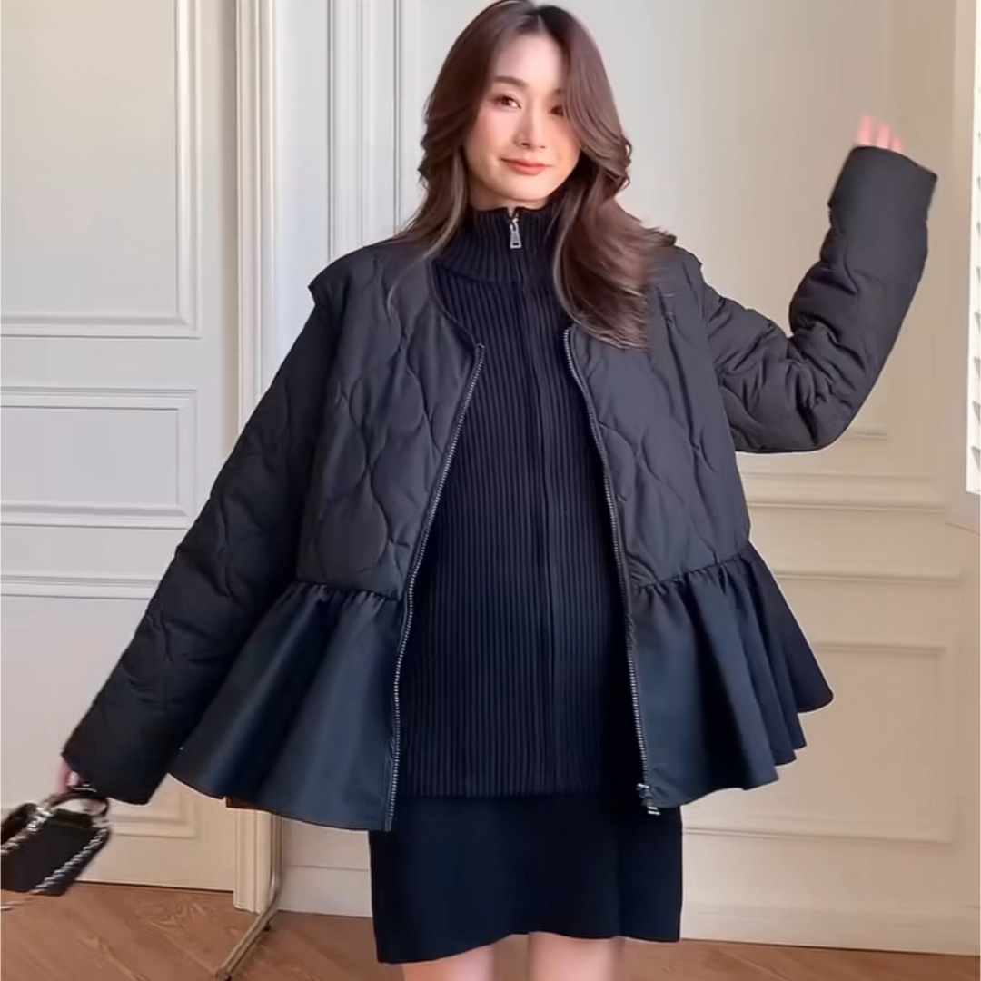 3WAY QUILTING JACKET BLACK バースデーバッシュ 3WAY QUILTING JACKET BLACK バースデーバッシュ