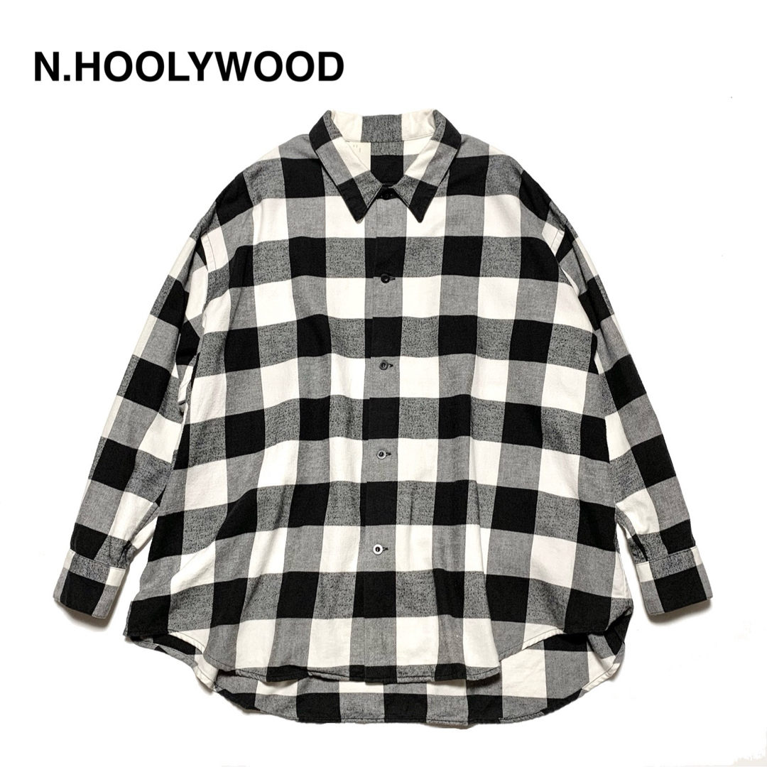 N.HOOLYWOOD - ☆良品 エヌハリウッド バッファローチェック オーバー