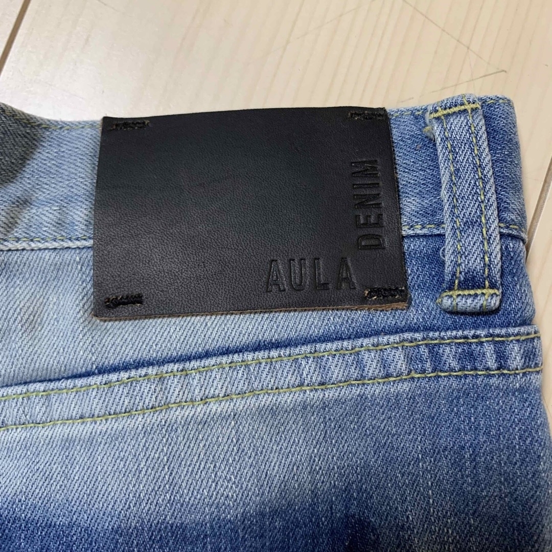 AULA(アウラ)のAULA デニム　ジーンズ レディースのパンツ(デニム/ジーンズ)の商品写真