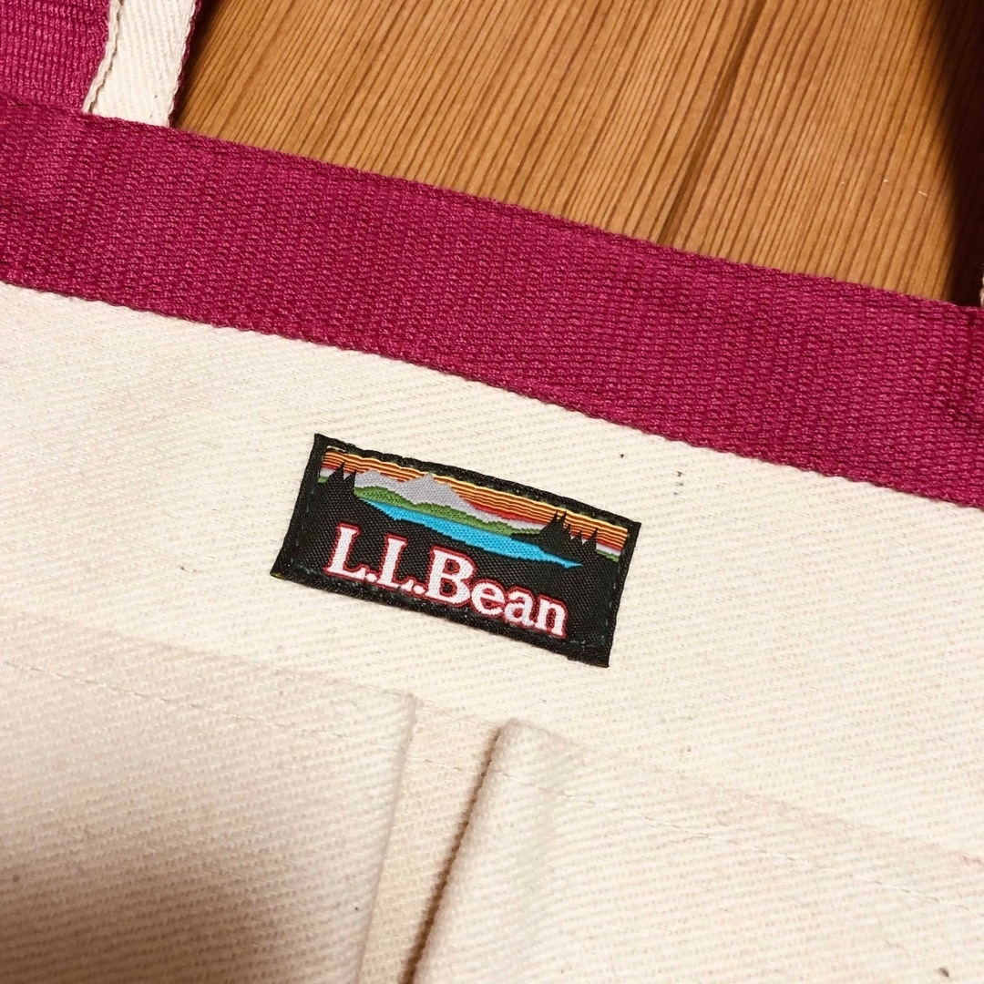 L.L.Bean(エルエルビーン)の【美品】L.L.Bean エルエルビーンミニトートバッグ キャンバス 生地 レディースのバッグ(トートバッグ)の商品写真