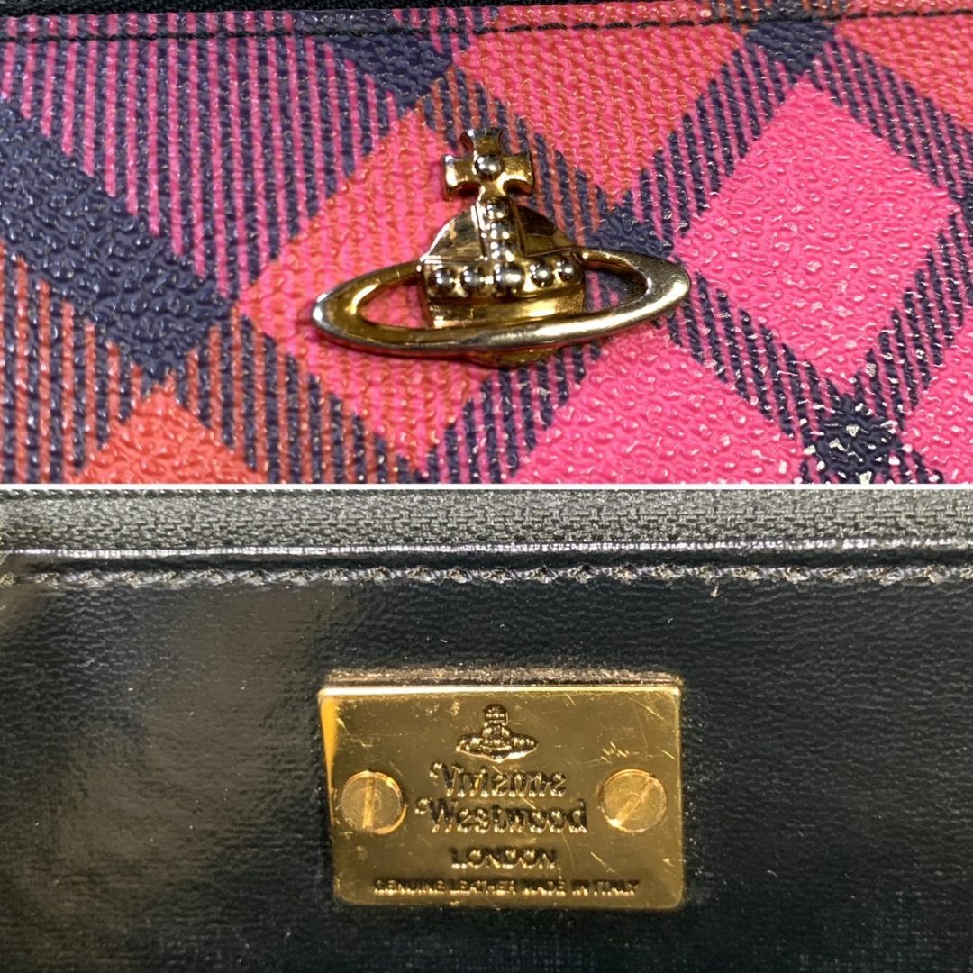Vivienne Westwood(ヴィヴィアンウエストウッド)のヴィヴィアンウエストウッド 長財布 ラウンドファスナー マルチカラー #B241 レディースのファッション小物(財布)の商品写真