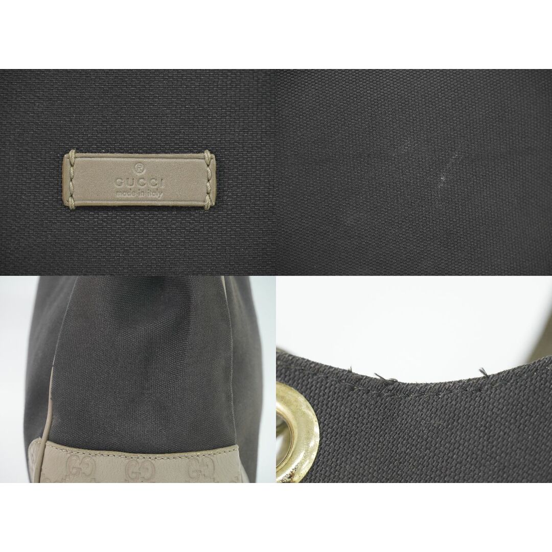 本物 グッチ GUCCI キャンバス グッチシマ レザー ショルダー 本物 グッチ GUCCI キャンバス グッチシマ レザー ショルダー