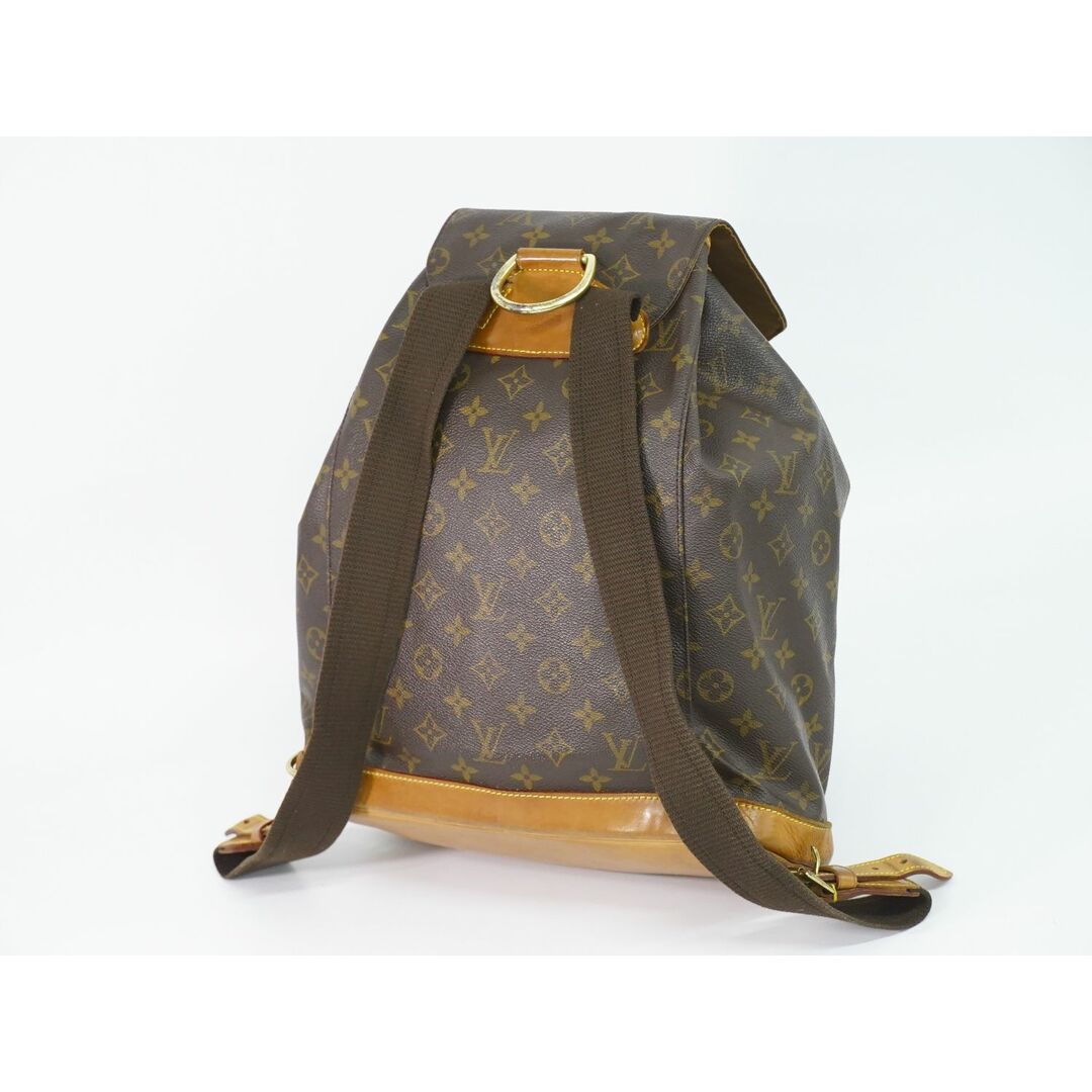 LOUIS VUITTON(ルイヴィトン)の本物 ルイヴィトン LOUIS VUITTON LV モンスリ GM モノグラム リュックサック バックパック ブラウン M51135 Montsouris ビトン バッグ 中古	 レディースのバッグ(リュック/バックパック)の商品写真