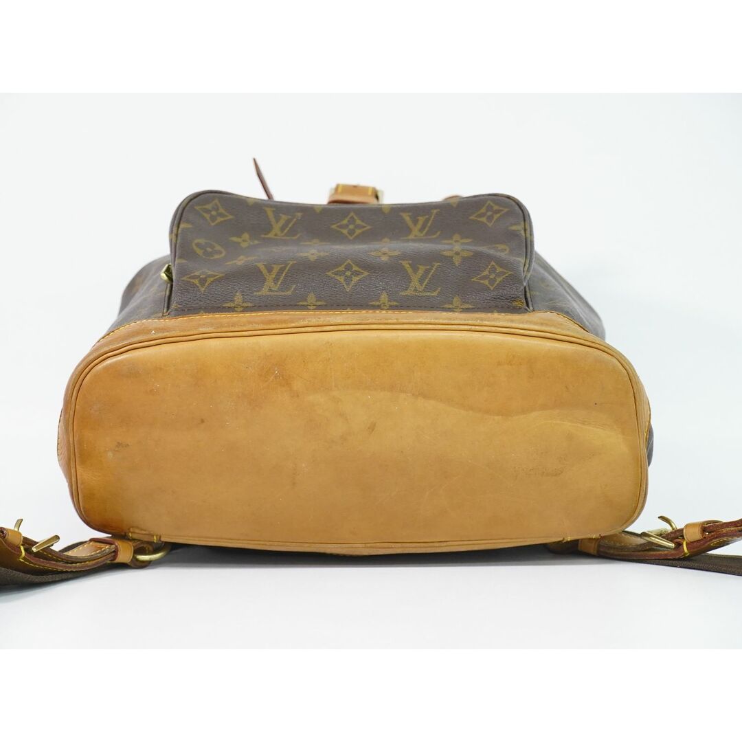 LOUIS VUITTON(ルイヴィトン)の本物 ルイヴィトン LOUIS VUITTON LV モンスリ GM モノグラム リュックサック バックパック ブラウン M51135 Montsouris ビトン バッグ 中古	 レディースのバッグ(リュック/バックパック)の商品写真