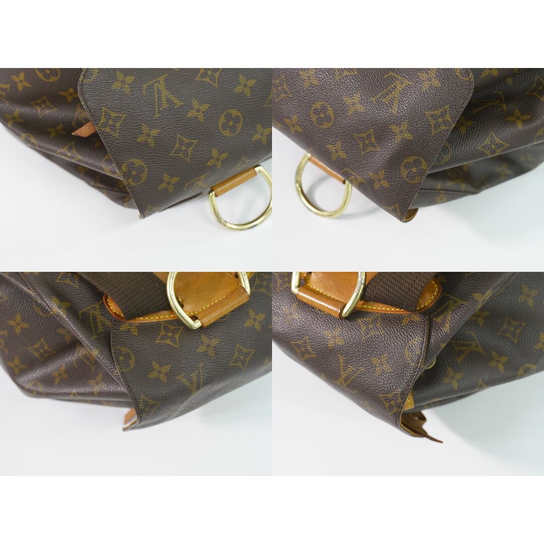 LOUIS VUITTON(ルイヴィトン)の本物 ルイヴィトン LOUIS VUITTON LV モンスリ GM モノグラム リュックサック バックパック ブラウン M51135 Montsouris ビトン バッグ 中古	 レディースのバッグ(リュック/バックパック)の商品写真