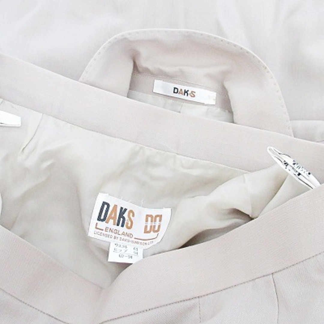 DAKS(ダックス)のダックス DAKS セットアップ スカートスーツ ウール ベージュ 11 レディースのフォーマル/ドレス(スーツ)の商品写真