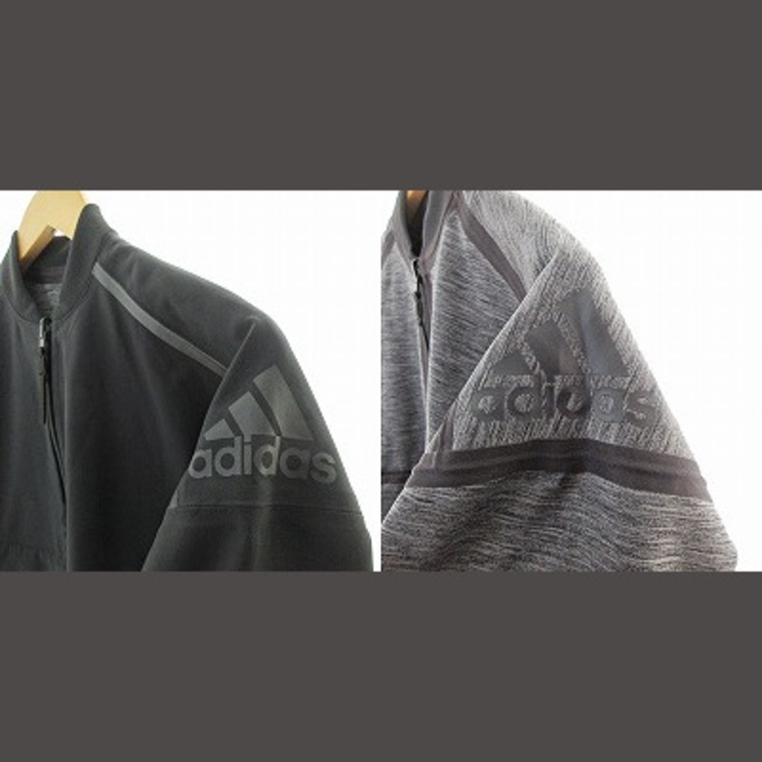 adidas(アディダス)のアディダス 美品 近年モデル リバーシブル ジャケット ブルゾン 黒 S レディースのジャケット/アウター(ブルゾン)の商品写真