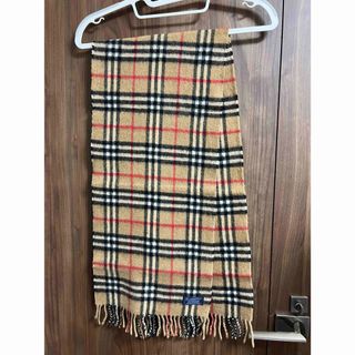 バーバリー(BURBERRY)の使用回数少の美品★ BURBERRY′S LONDONカシミアマフラー(マフラー)