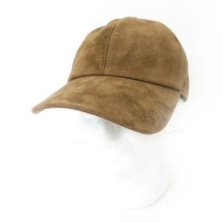 ブルネロクチネリ(BRUNELLO CUCINELLI)のブルネロクチネリ BRUNELLO CUCINELLI スエード キャップ 茶(その他)