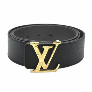 ルイヴィトン(LOUIS VUITTON)のルイヴィトン ベルト レザー ベルト・LV ダミエ 40MM リバーシブル サイズ100 ブラック メンズ M0333S T-YJL06025(ベルト)