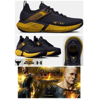 アンダーアーマー(UNDER ARMOUR)のUnderArmour x Project Rock x ブラックアダム 新品(スニーカー)