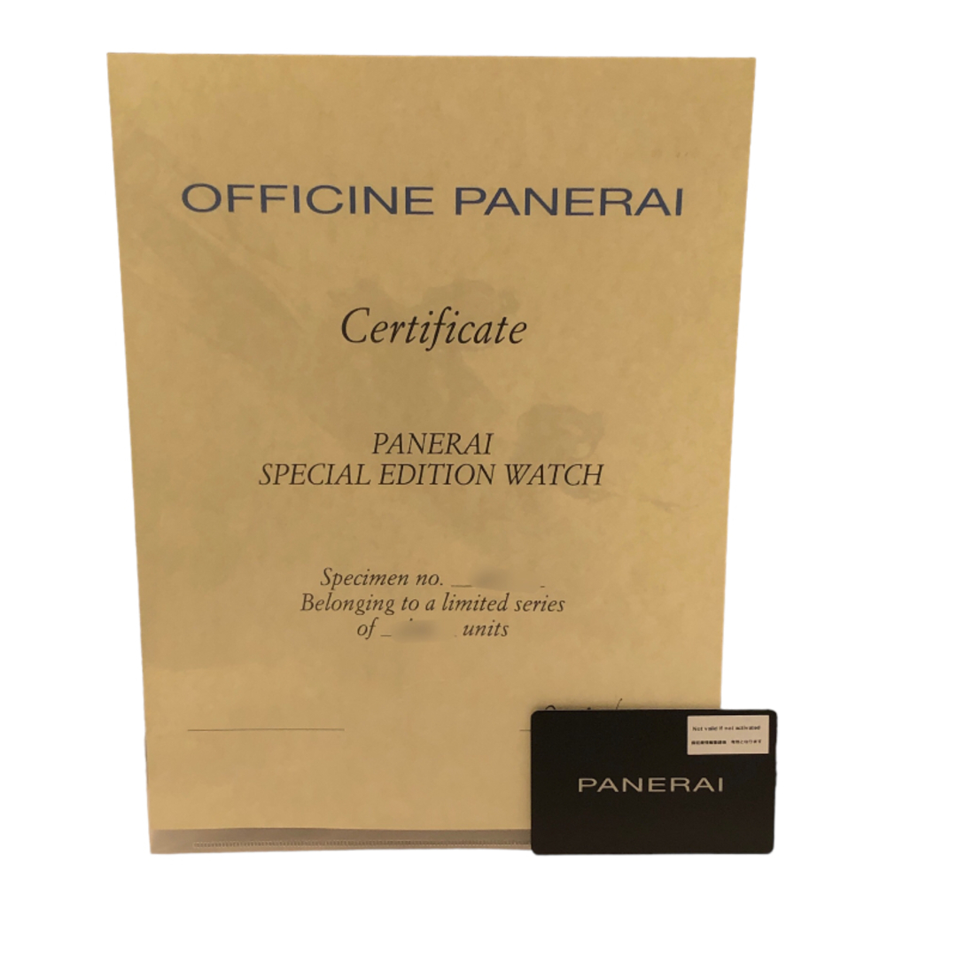 パネライ PANERAI マーレ ノストゥルム アッチャイオ PAM00716 ネイビー SS メンズ 腕時計