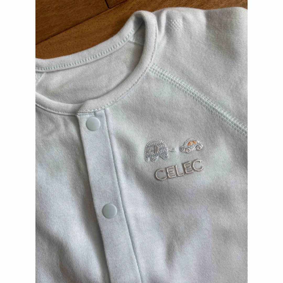 CELEC(セレク)の新品未使用　日本製　長袖ロンパース　セレク　CELEC キッズ/ベビー/マタニティのベビー服(~85cm)(ロンパース)の商品写真