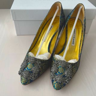 マノロブラニク(MANOLO BLAHNIK)のMANOLO BLAHNIK マノロブラニク　ハンギシ　37(ハイヒール/パンプス)