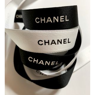 シャネル(CHANEL)の希少！2cm幅 CHANEL ラッピング リボン 2m(ラッピング/包装)