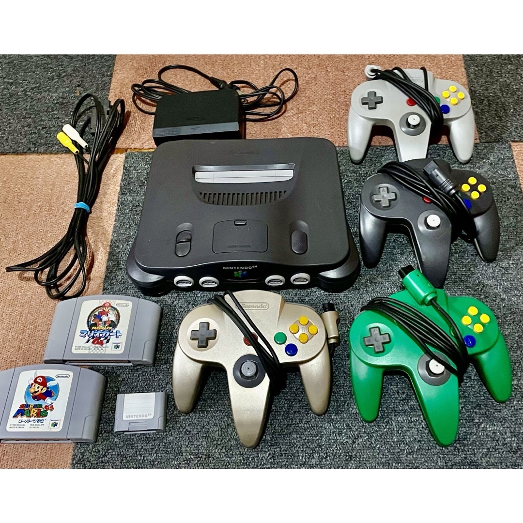 NINTENDO64本体、ソフトセット