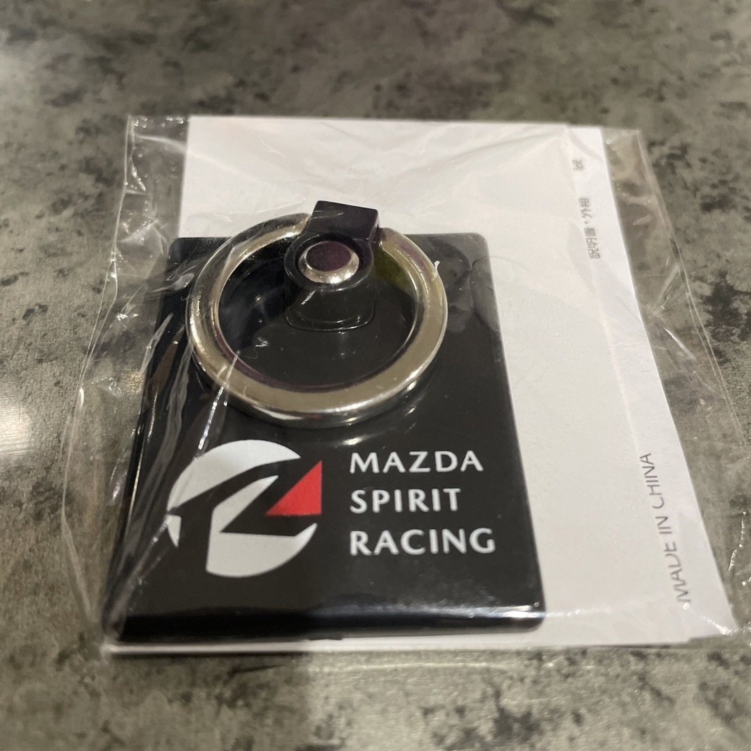 マツダ(マツダ)のMAZDA マツダ　スマホリング　SPRIT RACING　非売品　ノベルティ 自動車/バイクの自動車(その他)の商品写真