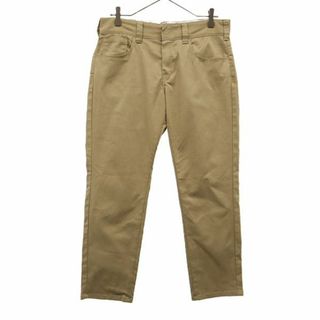 ディッキーズ(Dickies)のディッキーズ ロゴワッペン ワークパンツ w30 ベージュ Dickies メンズ 【中古】  【231128】(ワークパンツ/カーゴパンツ)