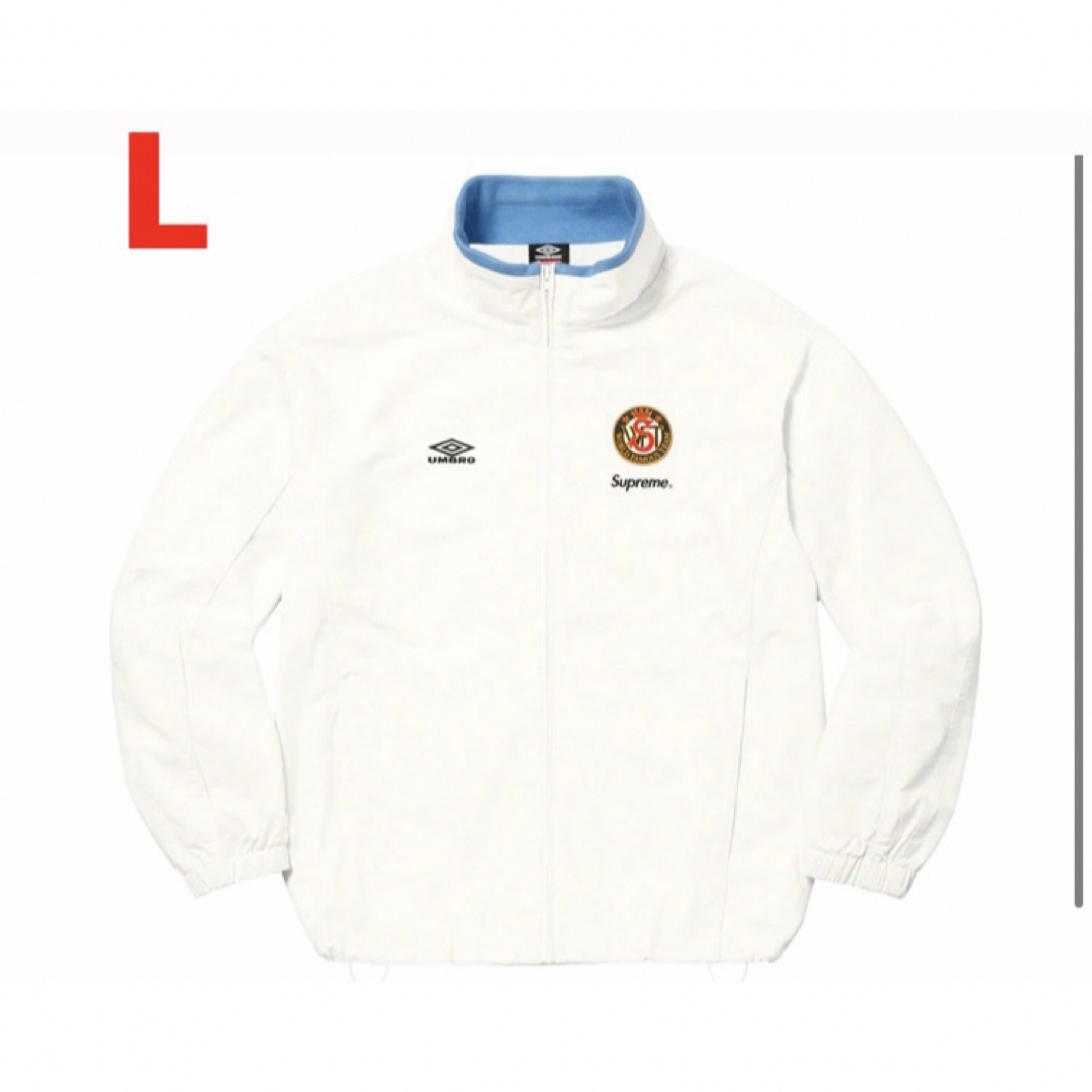 最終値下げ Supreme Umbro Cotton Track Jacket White