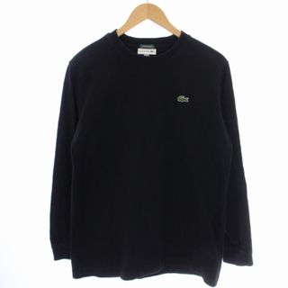 ラコステ(LACOSTE)のLACOSTE BEAMS別注 Tシャツ カットソー 長袖 XS 黒(Tシャツ/カットソー(七分/長袖))